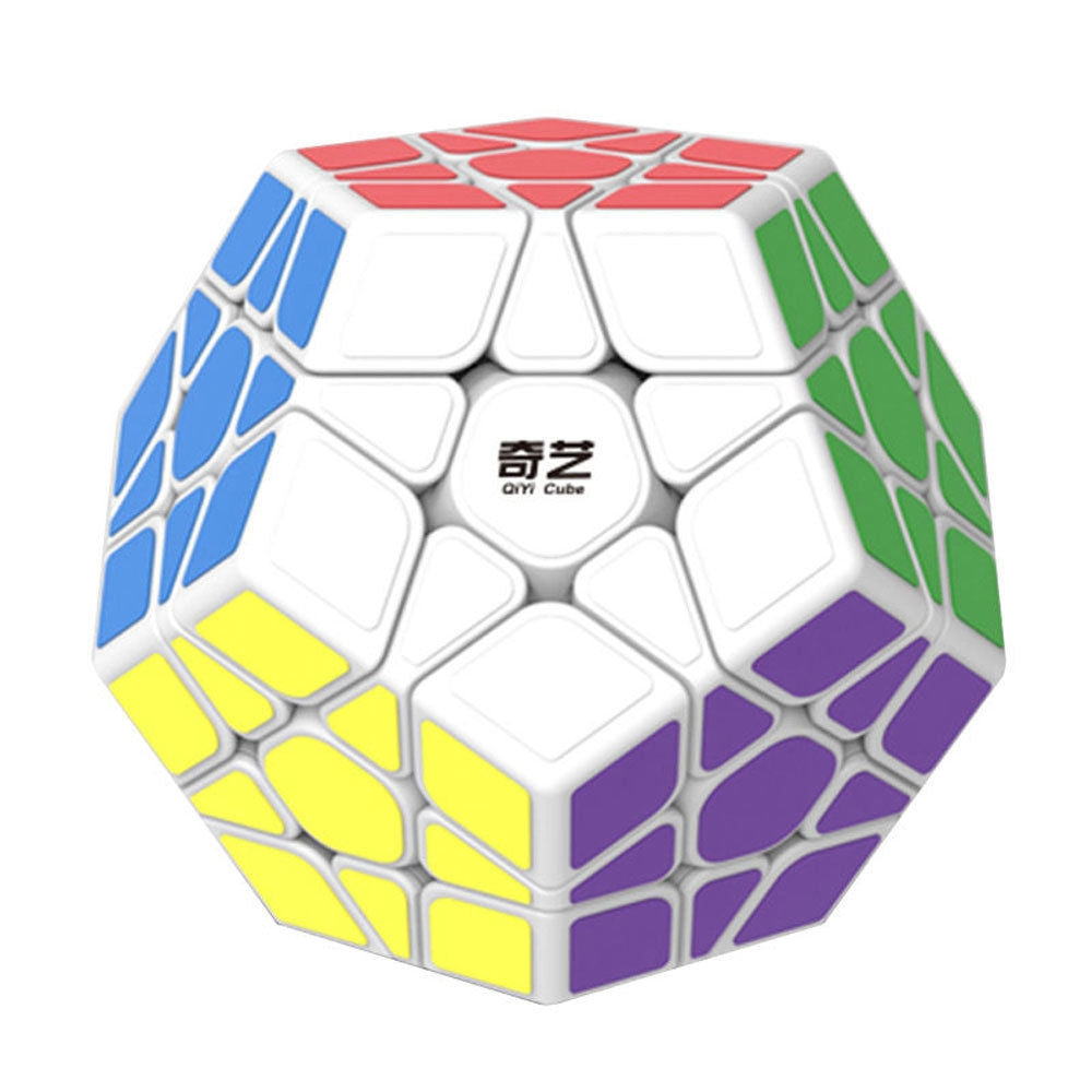 White QiYi Megaminx Qiheng