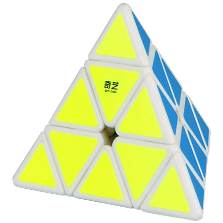 White QiYi Pyraminx Qiming
