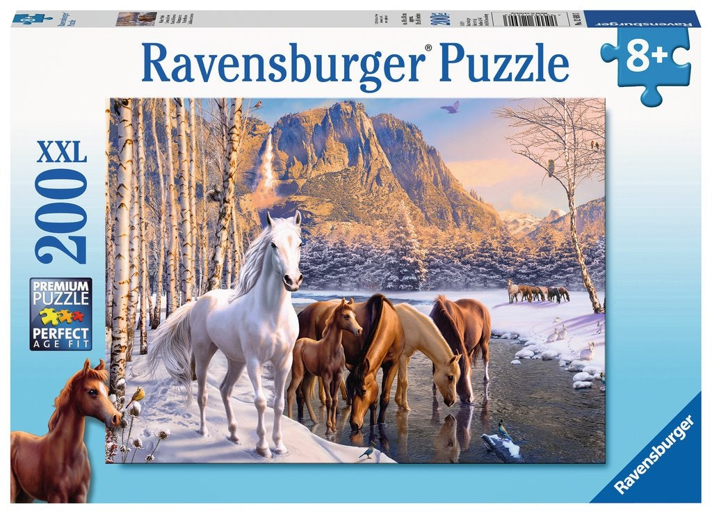 Winter Horses Puzzle 200pc