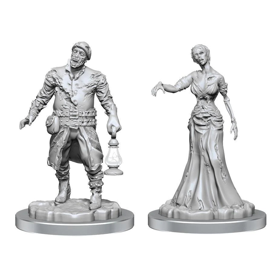 Zombies - Pathfinder Deep Cuts Unpainted Miniatures