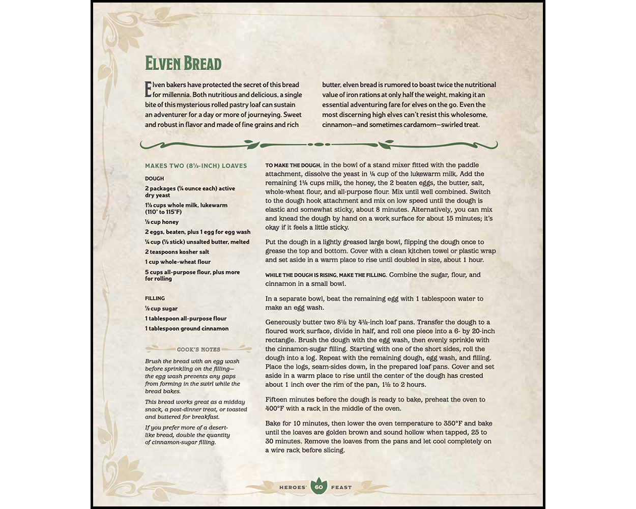 D&D Heroes Feast- The Official Dungeons and Dragons Cookbook