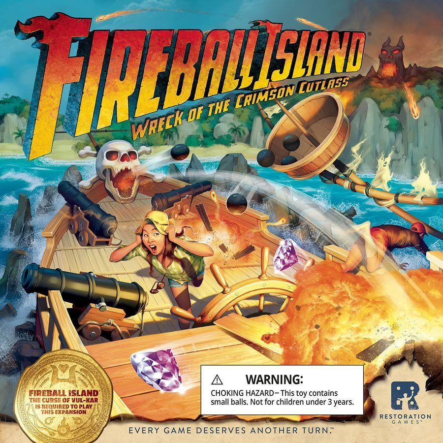 Wreck of the Crimson Cutlass - Fireball Island