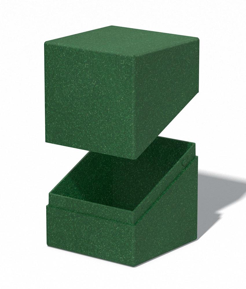 Green Deck Box - 100+ Standard Size - Ultimate Guard Return to Earth Boulder
