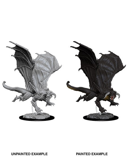 Dragon Black Young - D&D Nolzurs Marvelous Unpainted Miniatures