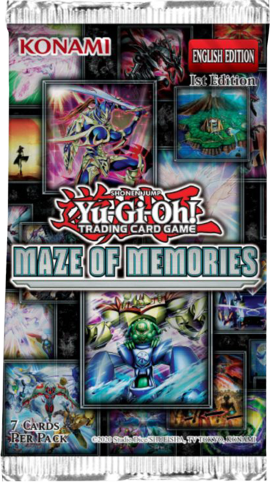 Yugioh - Maze of Memories Booster Pack Games World South Australia Yugioh - Maze of Memories Booster Pack Games World South Australia